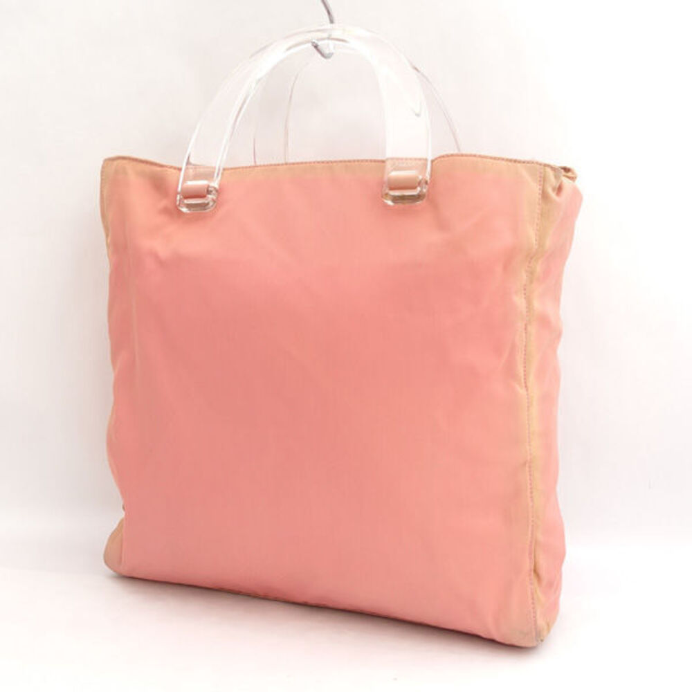 Prada Handbag Tote Bag Esto Pink